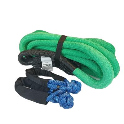 China Off Road 22mm Nylon 6 Kinetic Energy Off Road Recovery Tow Rope for sale