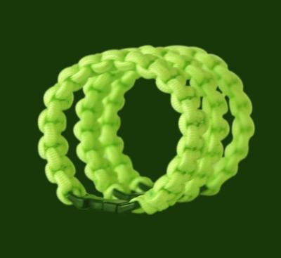 China Polypropylene & Polyester Glow in the Dark Paracord Survival Bracelet&550lbs Paracord Glow in Dark 9inch&11inch. for sale