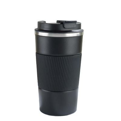 China 500ml Viable Coffee Mug Top Selling Products With Silicone Stainless Steel Handmade Coffee Mug, Travel Mugs for sale