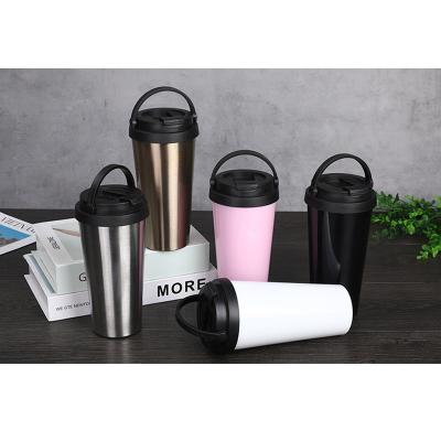 China Sustainable Stainless Steel Suction Coffee Mug Suitable For Carry Travel Coffee Mug Stainless Steel for sale