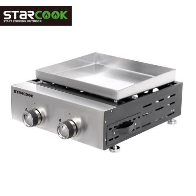 China Big Power And Steel Panel Camping Stove Gas Cooker With Steel Panel For Outdoor BBQ for sale