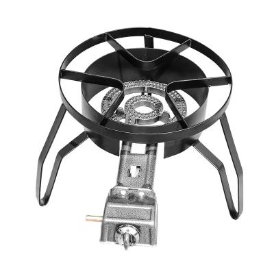 China Easily Assembled Cast Iron Burner Self Ignition Portable Gas Stove For Camping Stove for sale