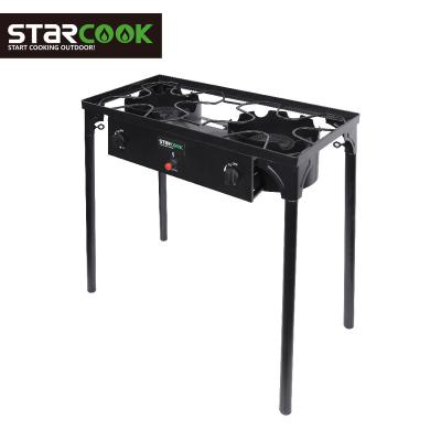 China Easily Assembled Automatic Ignition Gas Stove Barbecue Machine For Outdoor Cooking for sale