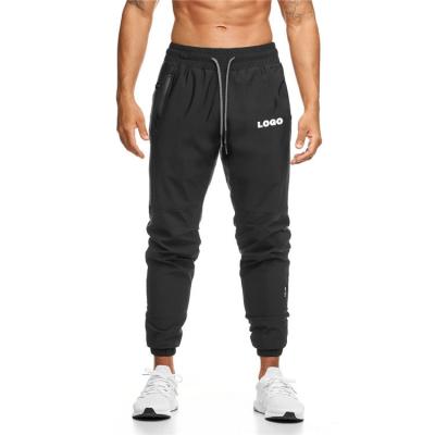 China Anti-wrinkle sports gym cotton men's pockets jogger logo private label private label sweatpants pants for men for sale