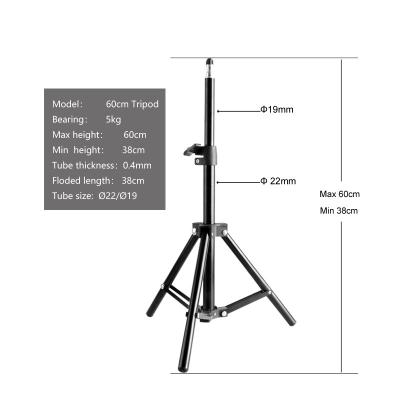 China Mini Tripod Desktop Mobile Video Shooting Stand Portable Lightweight Portable Vlogging Equipment for Livestram Light Tik tok Youtube for sale