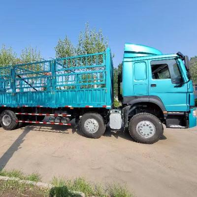 China SIONTRUK HOWO 8*4 LHD Euro 2 WP12.400E201 351 - 450hp heavy duty delivery cargo truck for sale 103500x2550x3450mm for sale