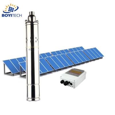 China Boyitech submersible submersible water pump solar pump for agriculture 3BYS2.3/140-D72/1300 for sale