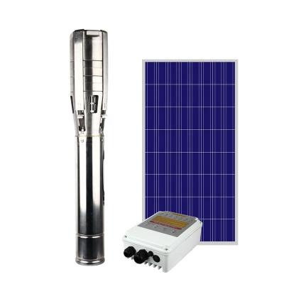 China Boyitech 6inch DC Solar Submersible Well Water Pump Submersible Water Pump For Agriculture for sale