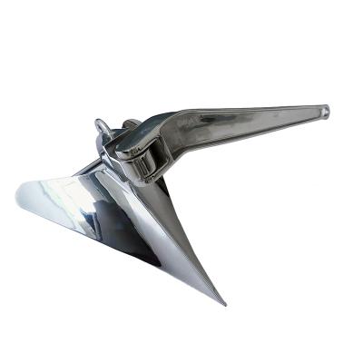 China Stainless Steel 316 China Manufacture Boyitech Marine 316 Stainless Steel 5-50KG Boat Plow Anchor for sale