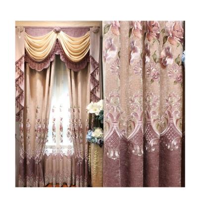 China Insulated Customized Modern High Quality Jacquard Roll Blackout Curtain for sale