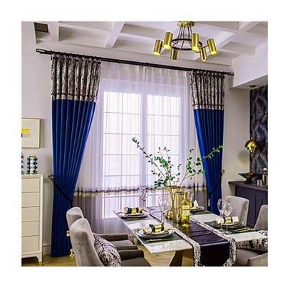 China Hot Selling Interesting Ready Made Blackout Quality Luxury Villa Decoration Ready Made Curtains for sale