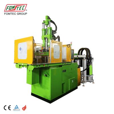 China LSR VERTICAL DOUBLE SHUTTLE LIQUID RUBBER INJECTION MOLDING MACHINE for sale