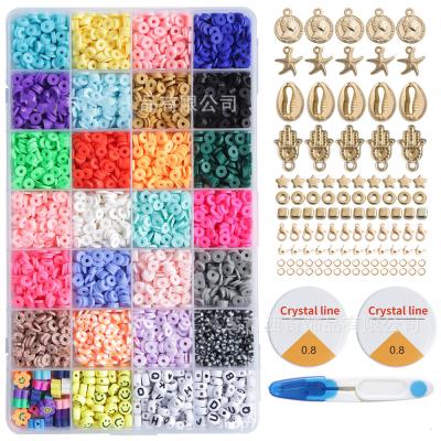 China Nickel Free 28 Grid 5020 Pcs Clay Letter Bead Set Contains Open Kit Set Glass Seed Beads For Jewelry Making Kit Supplies for sale