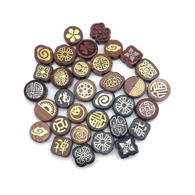 China 2020 New High Quality Eco-friendly Buddha Natural Wooden Bead Beads For DIY Bracelet Bangle Jewelry Making Craft Zen Clover Lotus Shipments for sale