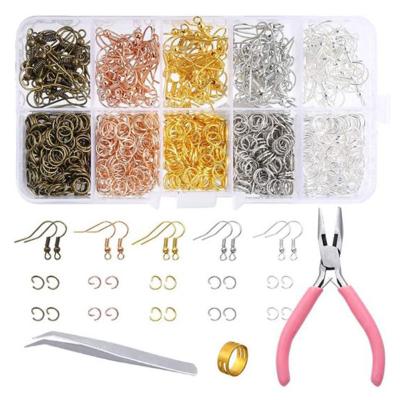 China DIY Nickel Free Jewelry Making Kit Storage Box Necklace Bracelets Earrings Making Repair Tools Findings Components for sale