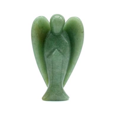 China Europe Wholesale Natural Stone Carving Angel Sculpture Figurine Statue Craft Gift Decoration 10cm High Quality for sale