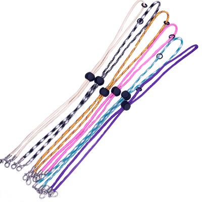 China Durable Lanyard For Kids Face Masking And Chain Acrylic Face Holder Masking Collar for sale