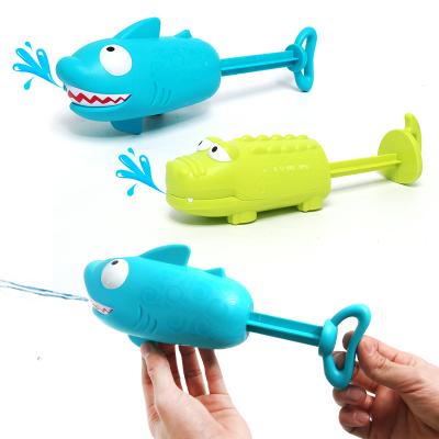 China Water Gun Gun Blaster Shooter Cartoon Shark Crocodile Squirter Toys Summer Water Gun Toys for sale