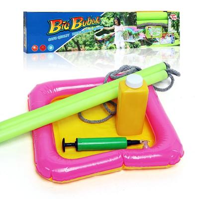 China Big Bubble Wand Outdoor Plastic Toy Huge Bubble Maker Set Bubble Rope Bubble Blowing Toys Water Sprinkles Kids Outdoor Toys Colorful Soap for sale