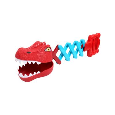 China Universal Dinosaur Hand Toy Plastic Forge Manipulator Plastic Educational Toys for sale