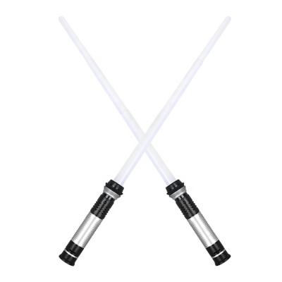 China Plastic Light Sword Toys Telescopic Lightsaber Sword For Cosplay Party Retractable Toys YT417927 for sale