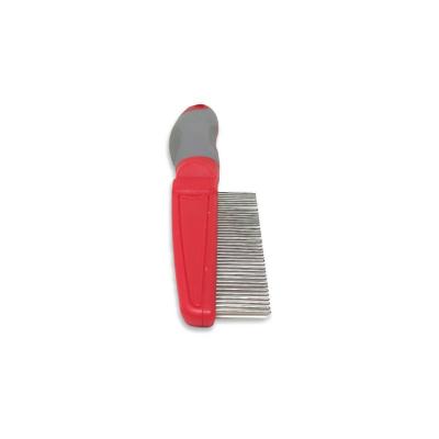 China Wholesale Stocked Custom Cat Dog Flea Comb Logo Pet Metal Needle Hair Hot Sale Products Factory for sale