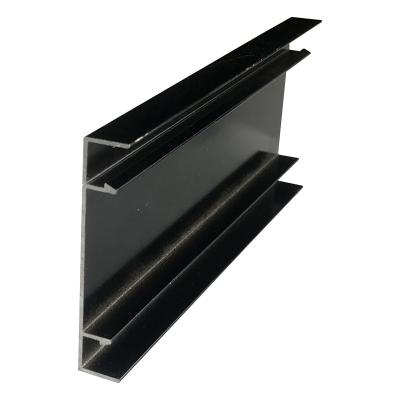 China Many Kinds Factory Door And Folding Window Aluminum Profile Bottom Panel Skirting Line for sale