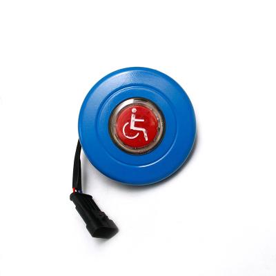 China Blue Disabled Bus Door Factory Direct Round Signal Control Emergency Valve for sale