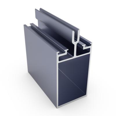 China door & Window Engineering Building Materials Exterior Commercial Aluminum Profiles Invisible Frame Curtain Glass Wall for sale