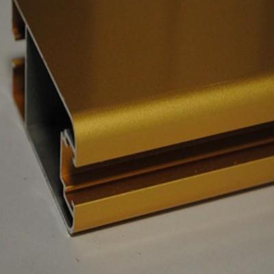 China door & Window 2020 Series Aluminum Profile Connector Set Aluminum U Profile Gold Color for sale