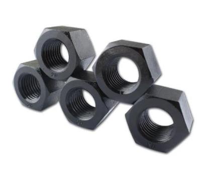 China Industry General Hex Carbon Steel Heavy Structural Nuts ASTM A194 2h for sale