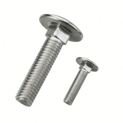 China DIN603 Industry Class 4.8 & 6.8 & 8.8 & 10.9 Mushroom Square Neck Head Bolts for sale