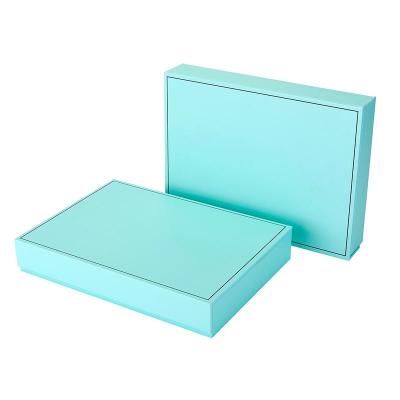 China Solid Color Food Grade Rigid Setup Box With Paper Insert for sale