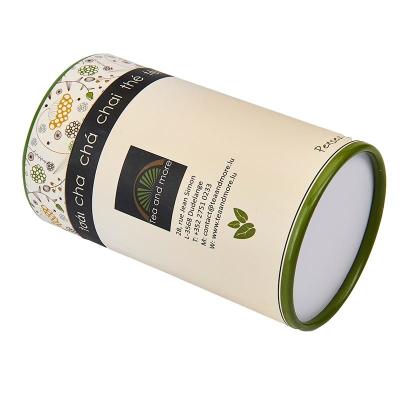 China Exquisite Moisture Proof Paper Tube Box For Tea Storage for sale