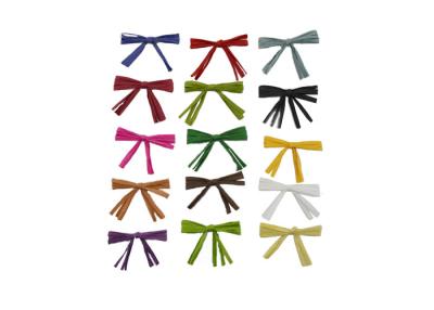 China Washable Mini Silk Ribbon Bow With Multiple Colors for sale