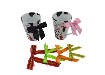 China Eco Friendly Jacquard Ribbons And Bows For Gift Wrapping for sale