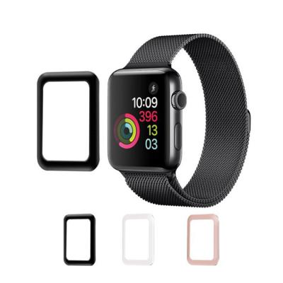 China Increase Watch LCD Display Resolution For Apple Watch 40mm 42mm 44mm 2.5D 3D Full Coverage Tempered Glass Screen Protector for sale