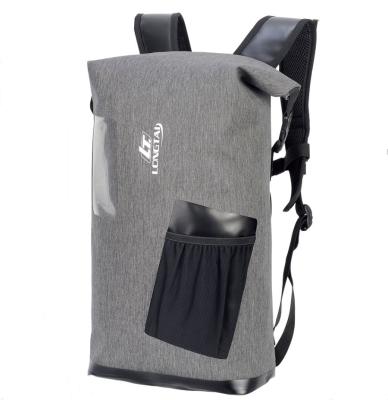 China Hot Selling Waterproof Advertisement Backpack Waterproof Rolling Office Packable Dry Backpack For Outdoor for sale