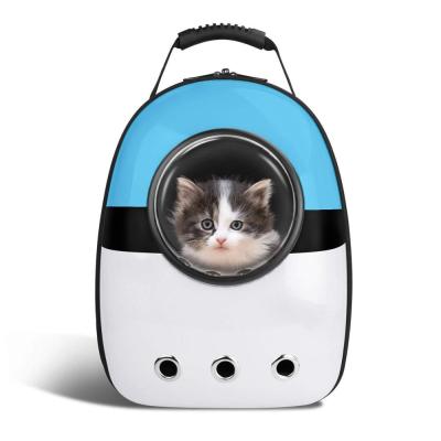 China New Fashion Pet Backpack Pet Bubble Dome Travel Dog Bag Carrier Air Holes Outdoor Waterproof Backpack for sale