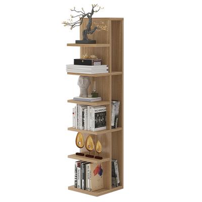 China Various Wooden Promotional Unique Goods Using Simple Wooden Living Room Bookcases for sale