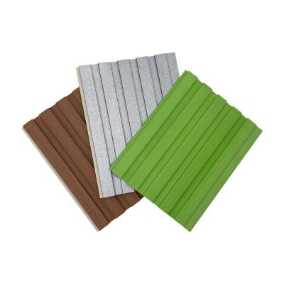 China Waterproof+ECO-Friendly Wave Interior Design Decorative Wood Plastic Composite Wpc Coated Panel Wpc Wall Panel for sale