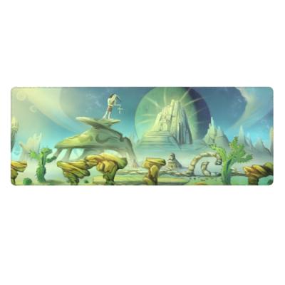 China Game Supplier Gaming Mouse Pad Large Print With Natural Rubber Large Gaming Mousepads for sale