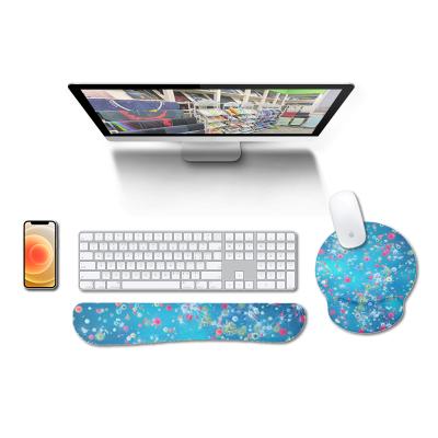 China With wrist rest CUSTOM WITH LOGO gel recycled mouse pad for sublimated mousepad wrist rest for sale