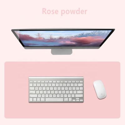 China Desktop Multifunctional Protective Water Resistance PU Leather Mouse Pad for sale