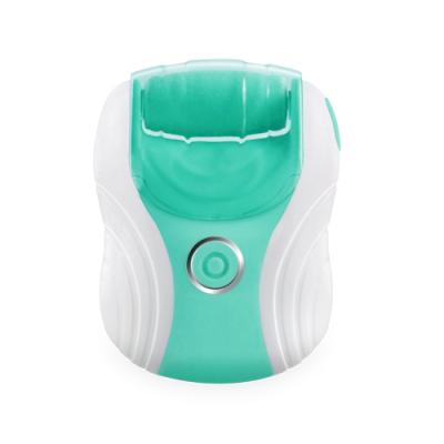 China Stainless Steel+ABS Plastic Hot Wholesale New Cordless Electronic Rechargeable Foot File Scrubber Set Electric Foot Callus Remover for sale