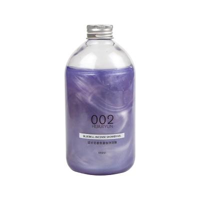 China 550ml High Quality Whitening Body Wash Natural Gel Scented Bath Nourishing OEM Organic Body Wash for sale