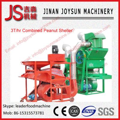 China High Efficiency Sunflower Seeds Sheller Peanut Shelling Machine 1T / H for sale