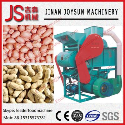 China Home Used Small Thicken 350 Peanut Sheller Machine Red / Green for sale