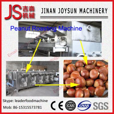 China Stianless Steel Snakc Food Machine Peanut Roaster Gas-Fired Or Oil-Fired for sale