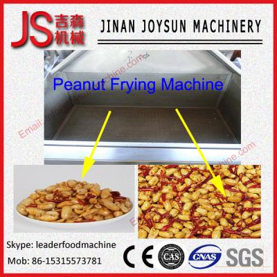 China Continuous Automatic Peanut Frying Machine Electricty / Gas / Diesel for sale